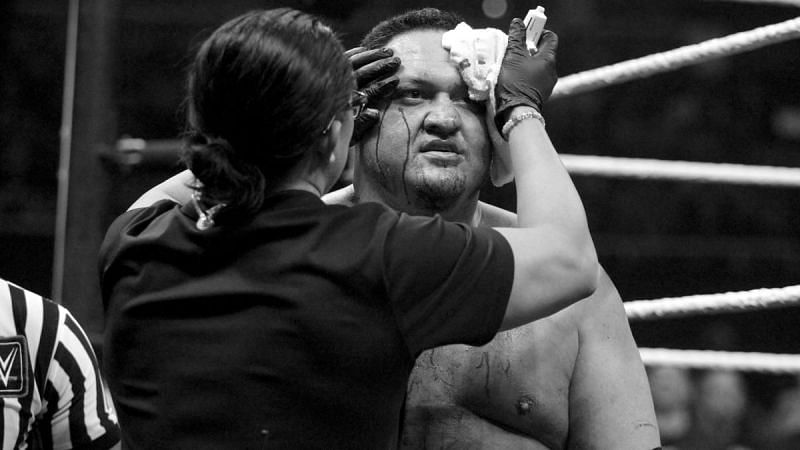The only way to slow down Samoa Joe's high-impact offense is through WWE's medical policy.